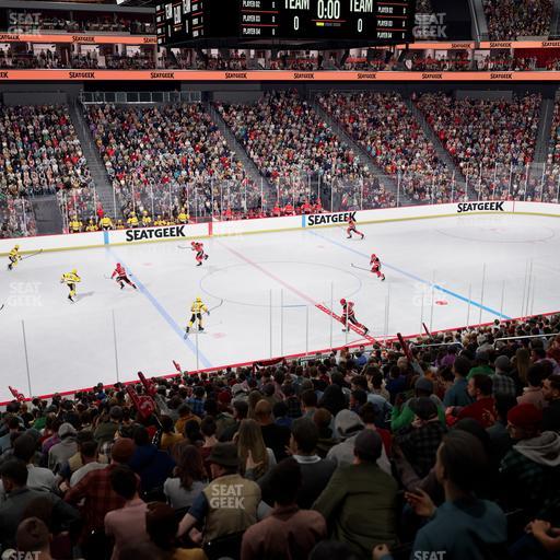 Prudential Center - Section 18 Seat View