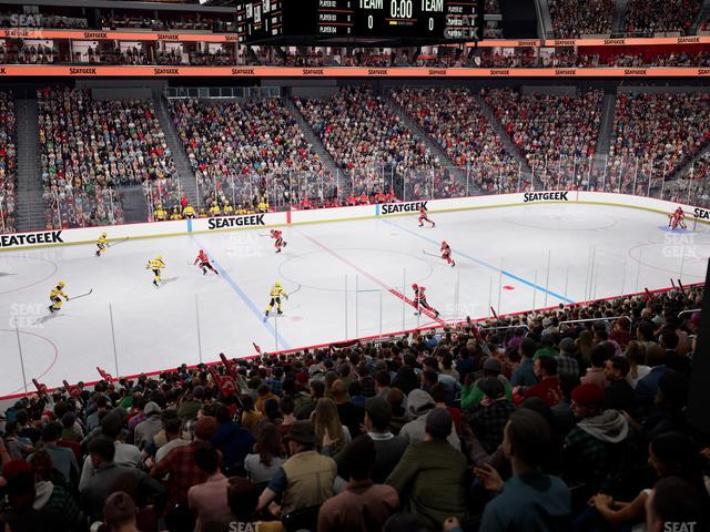 Prudential Center - Section 18 Seat View