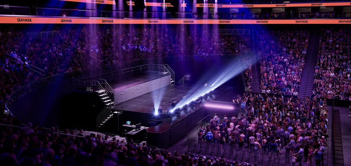 Prudential Center - Section 18 Seat View