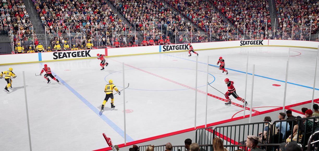 Prudential Center - Section 18 Seat View