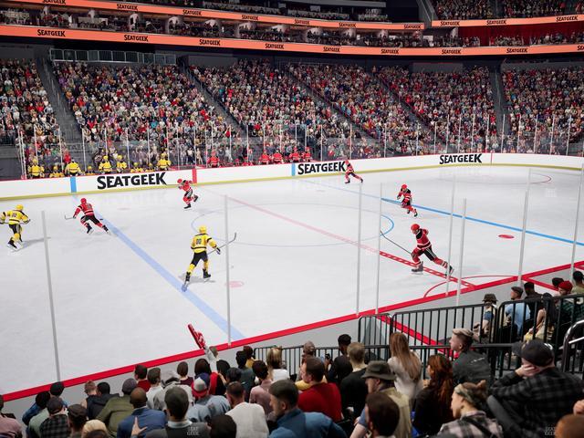 Official view from Section 18 at Prudential Center