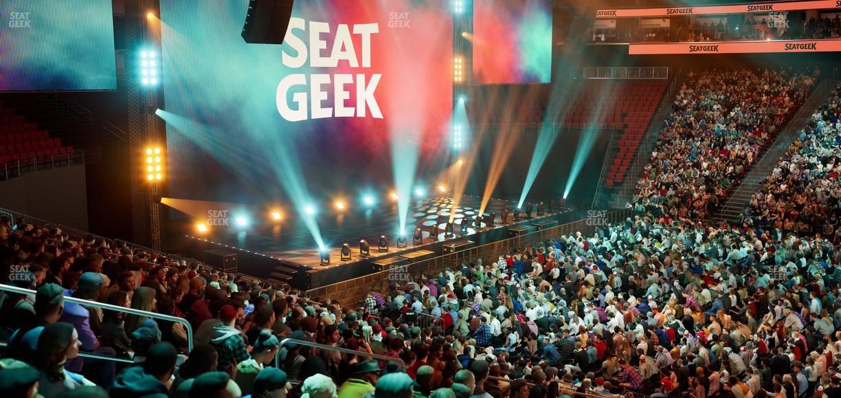 Prudential Center - Section 19 Seat View