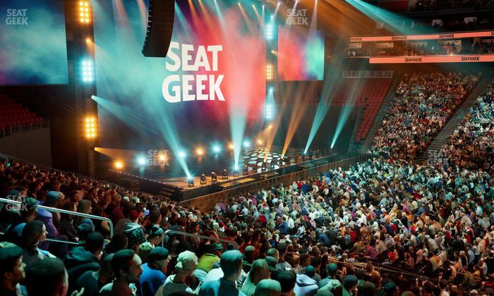 Prudential Center - Section 19 Seat View