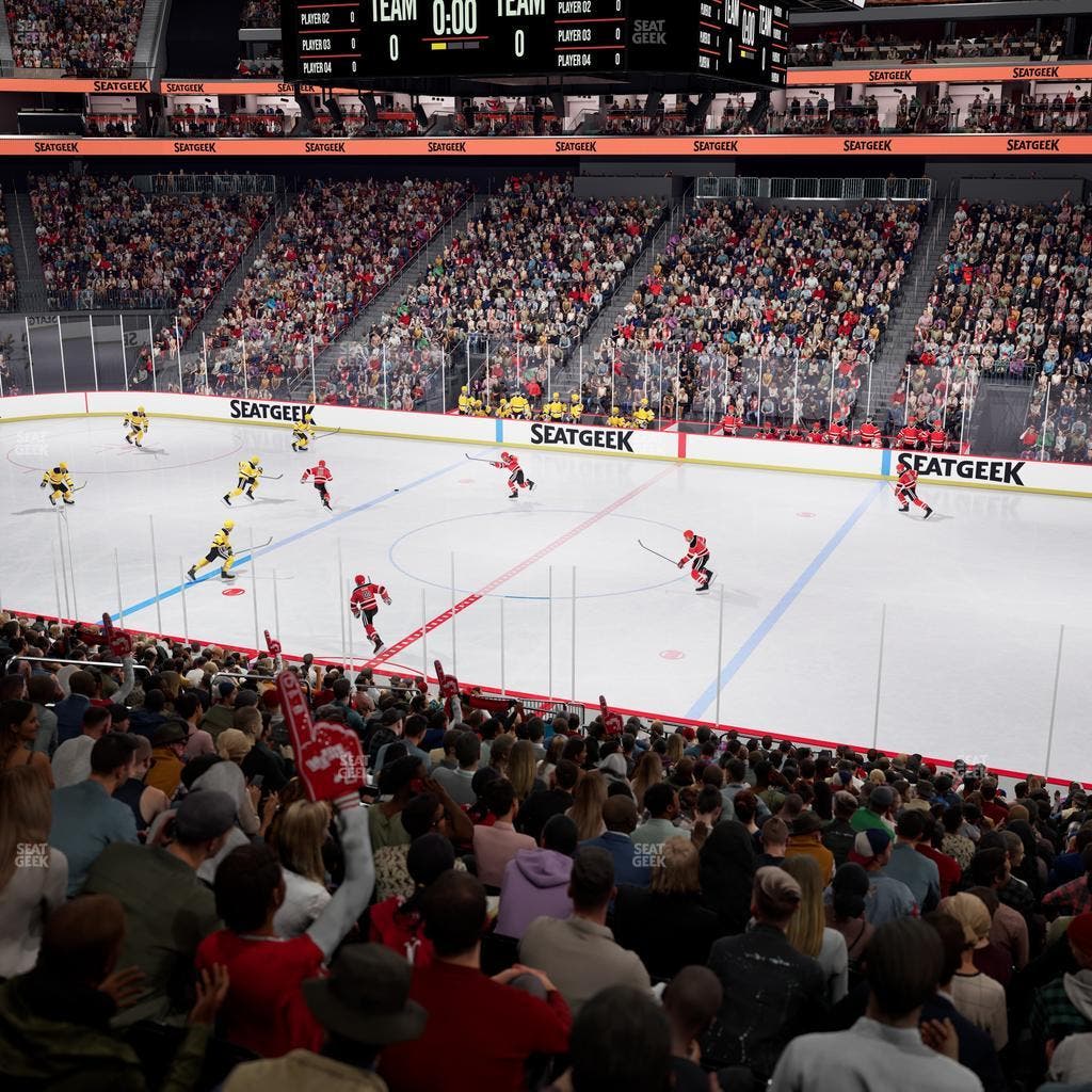 Prudential Center - Section 20 Seat View