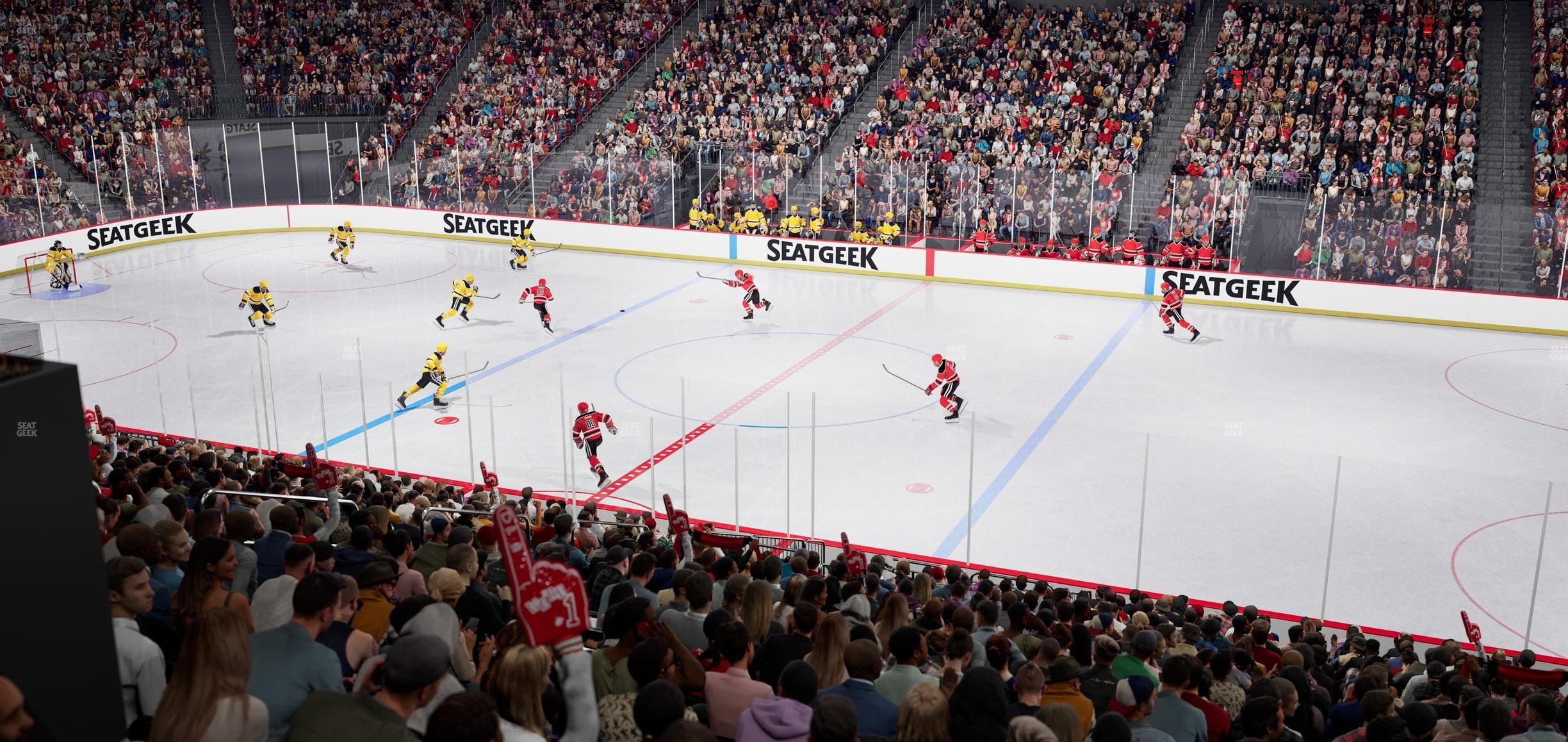 Prudential Center - Section 20 Seat View