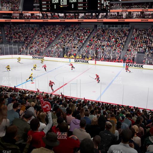 Prudential Center - Section 20 Seat View