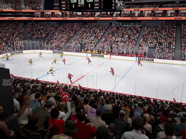 Prudential Center - Section 20 Seat View