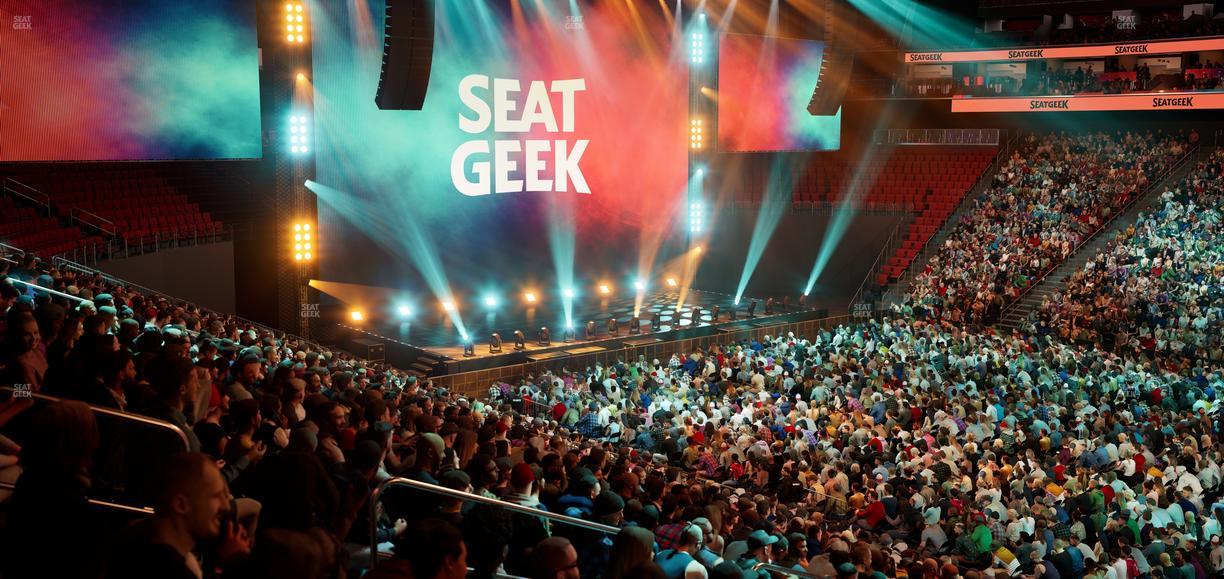 Prudential Center - Section 20 Seat View