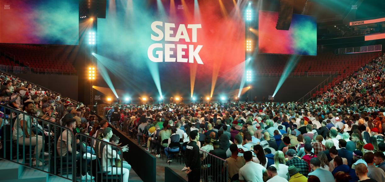 Prudential Center - Section 20 Seat View