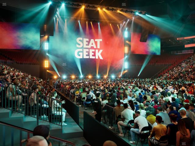 Prudential Center - Section 20 Seat View