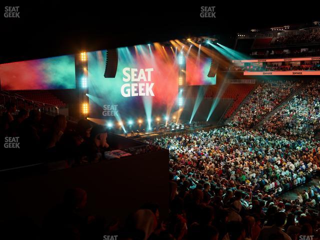 Prudential Center - Section 20 Seat View Prudential Center - Section 20 Seat View