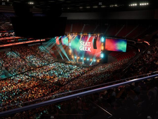 Prudential Center - Section 208 Seat View