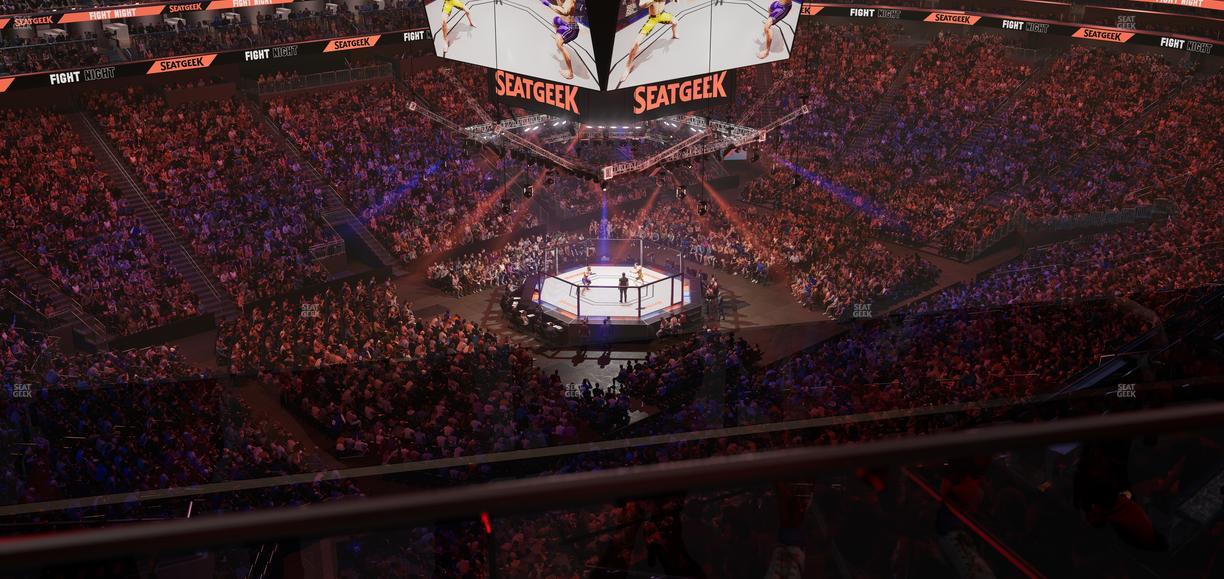 Prudential Center - Section 208 Seat View