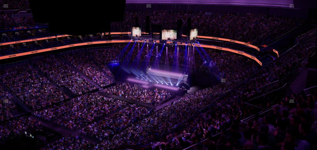 Prudential Center - Section 208 Seat View