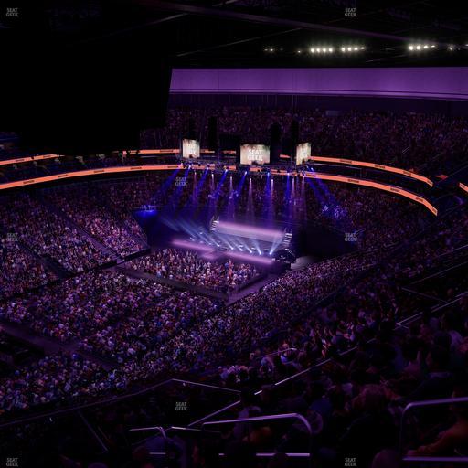 Prudential Center - Section 208 Seat View