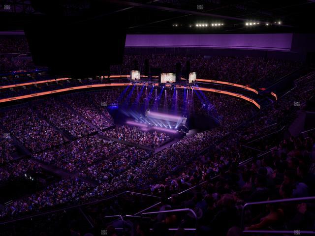 Prudential Center - Section 208 Seat View