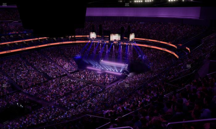 Prudential Center - Section 208 Seat View