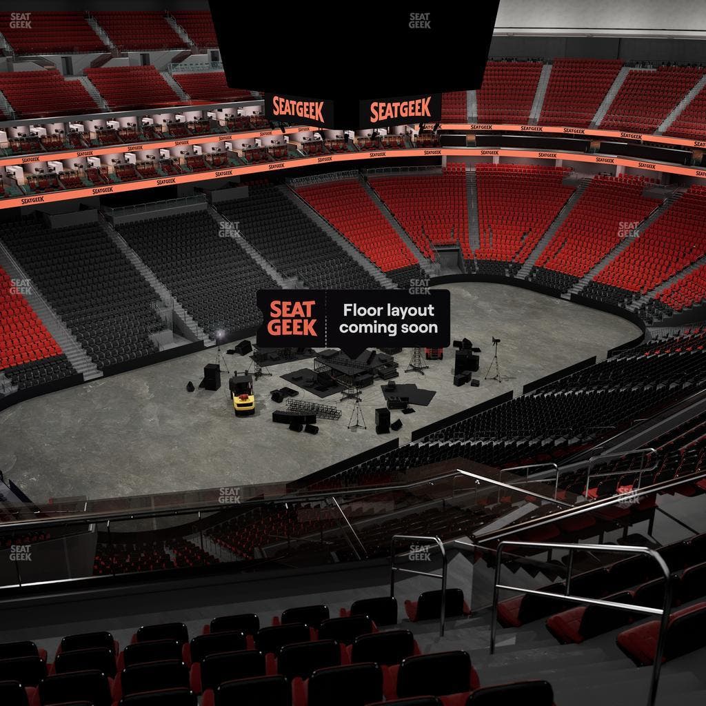 Prudential Center - Section 208 Seat View