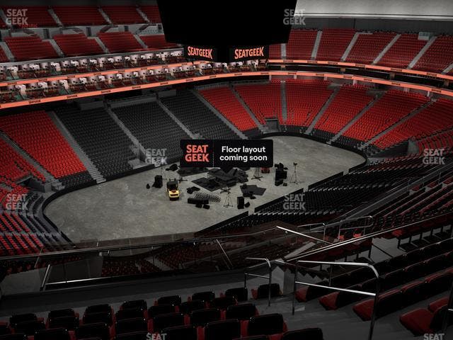 Prudential Center - Section 208 Seat View Prudential Center - Section 208 Seat View