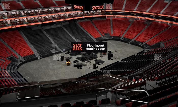 Prudential Center - Section 208 Seat View