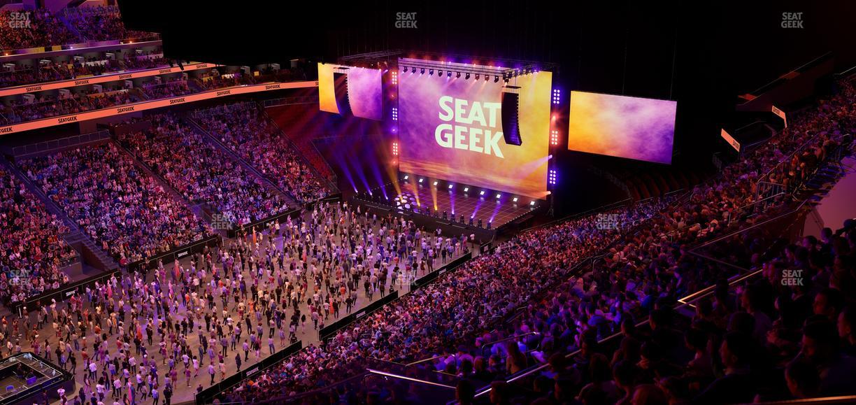 Prudential Center - Section 208 Seat View