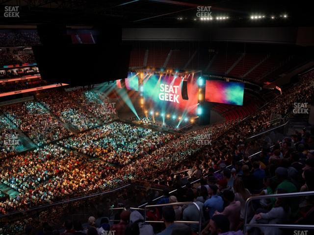 Prudential Center - Section 208 Seat View Prudential Center - Section 208 Seat View