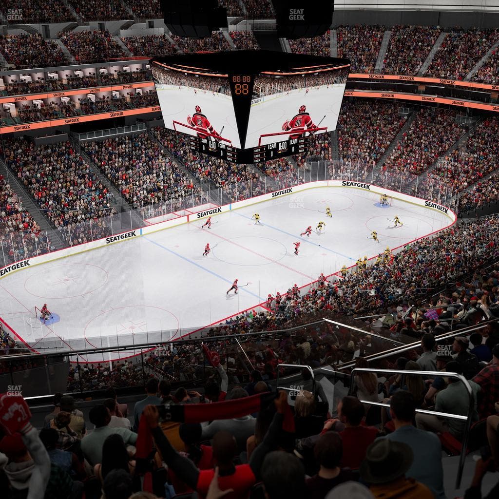 Prudential Center - Section 208 Seat View