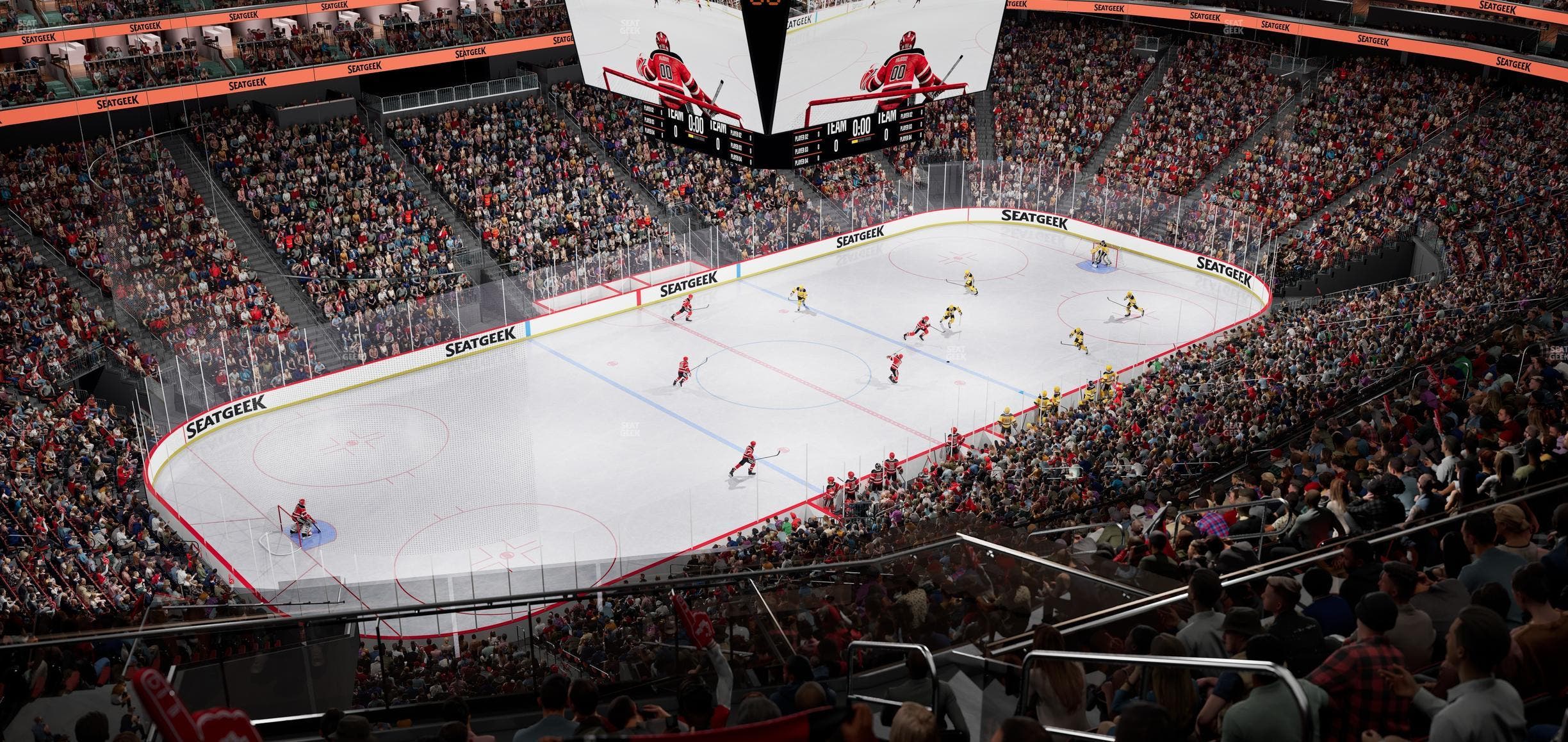 Prudential Center - Section 208 Seat View