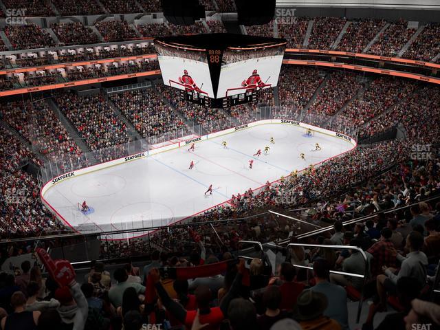 Prudential Center - Section 208 Seat View