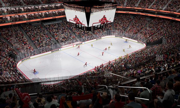 Prudential Center - Section 208 Seat View