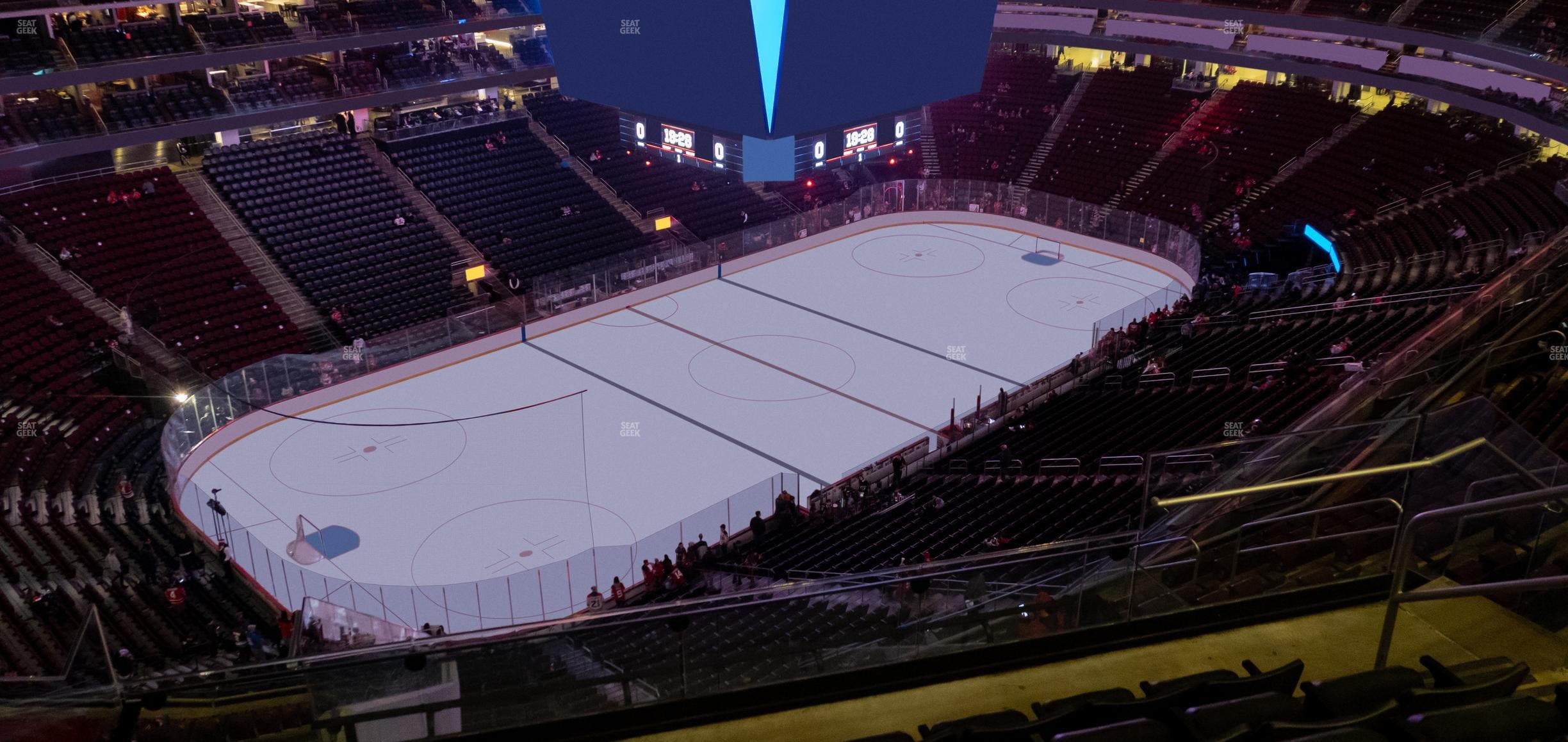 Prudential Center - Section 208 Seat View