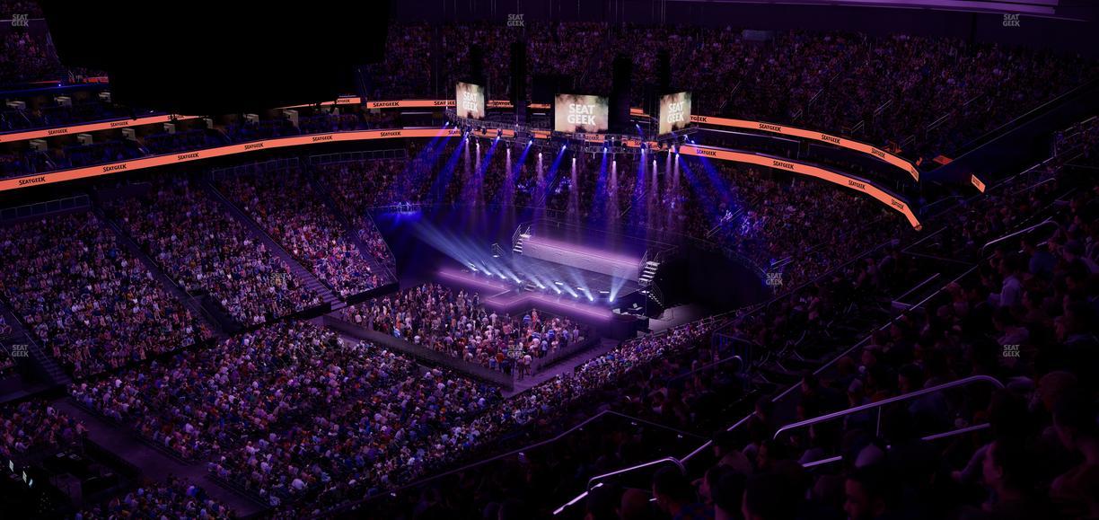 Prudential Center - Section 209 Seat View