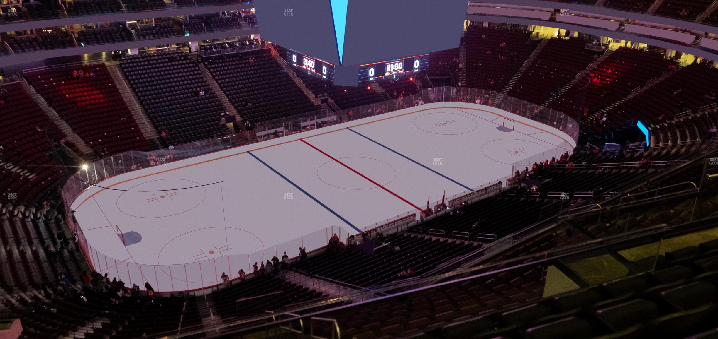 Prudential Center - Section 209 Seat View