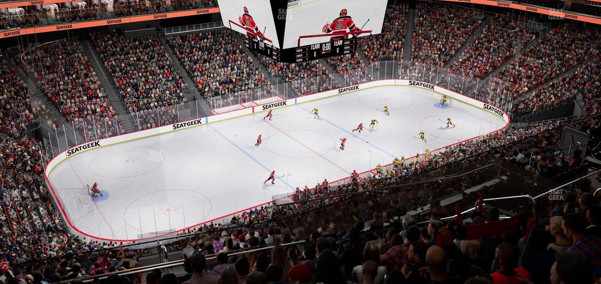 Prudential Center - Section 209 Seat View