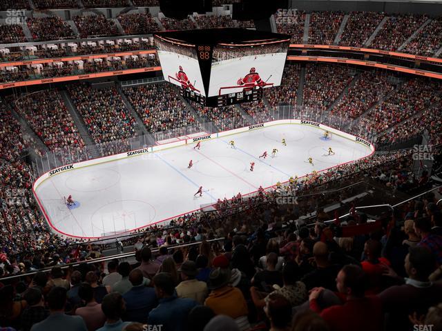Prudential Center - Section 209 Seat View