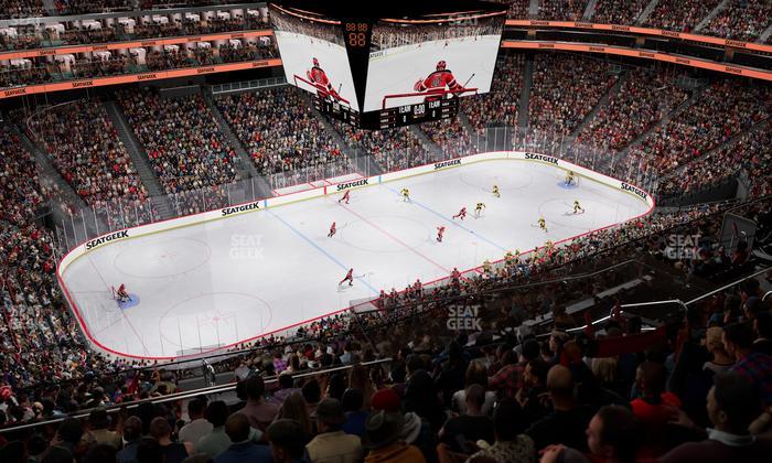 Prudential Center - Section 209 Seat View