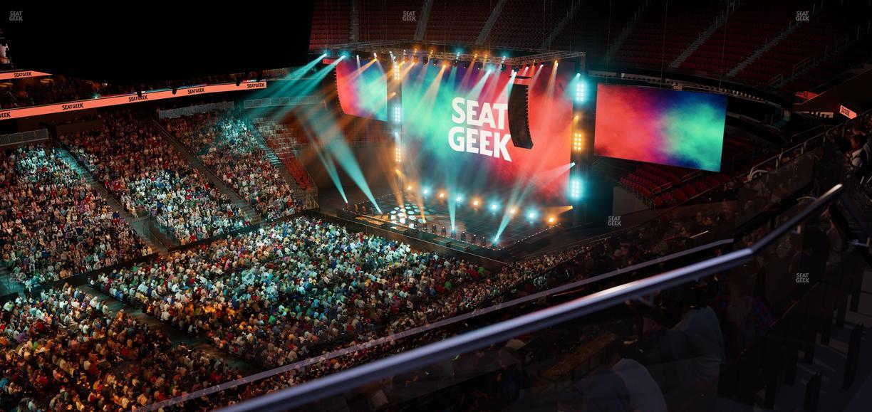 Prudential Center - Section 209 Seat View