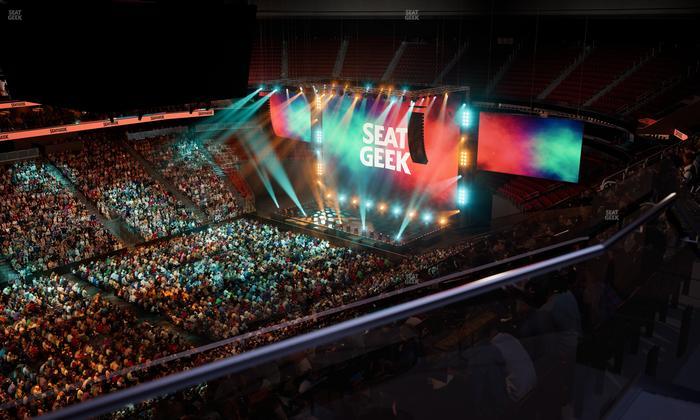 Prudential Center - Section 209 Seat View