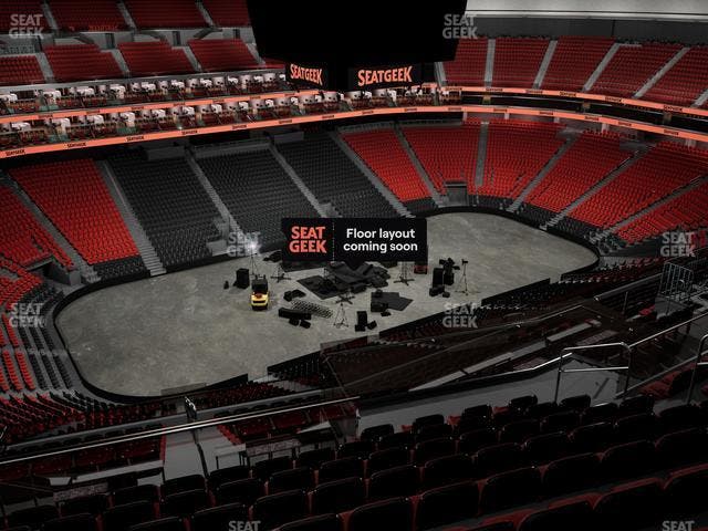 Prudential Center - Section 209 Seat View Prudential Center - Section 209 Seat View