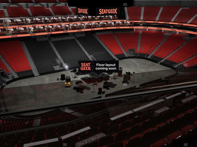 Prudential Center - Section 209 Seat View