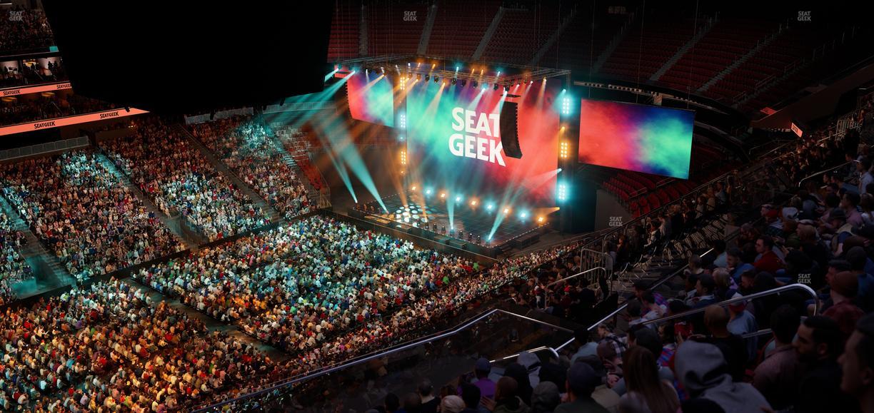 Prudential Center - Section 209 Seat View