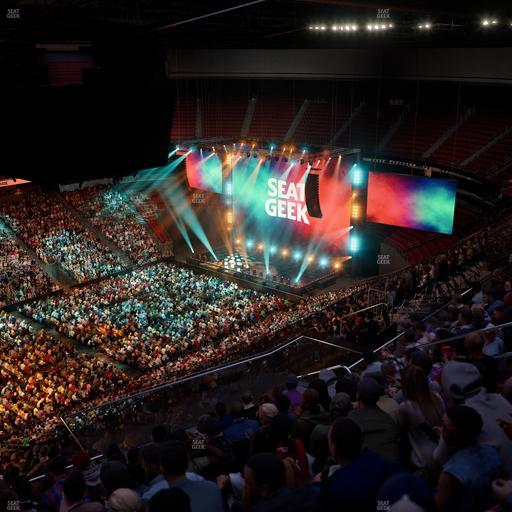 Prudential Center - Section 209 Seat View