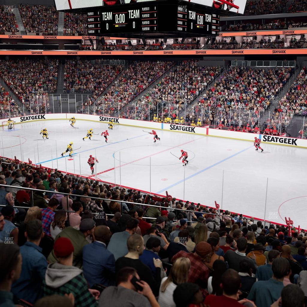 Prudential Center - Section 21 Seat View