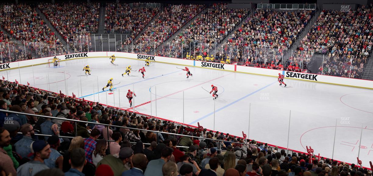 Prudential Center - Section 21 Seat View