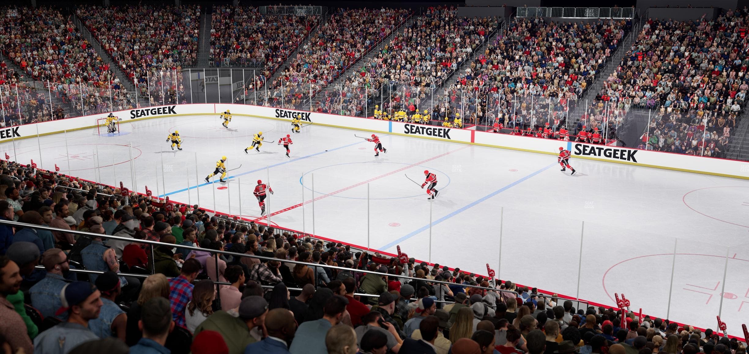 Prudential Center - Section 21 Seat View