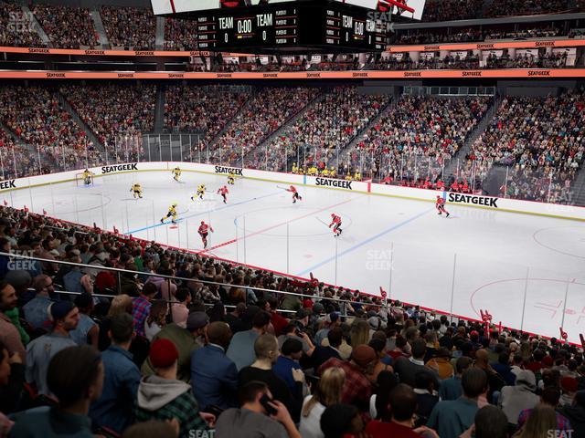 Prudential Center - Section 21 Seat View