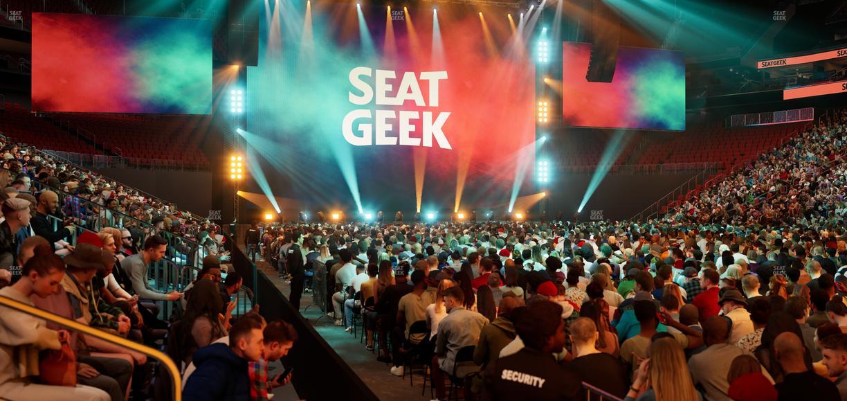 Prudential Center - Section 21 Seat View