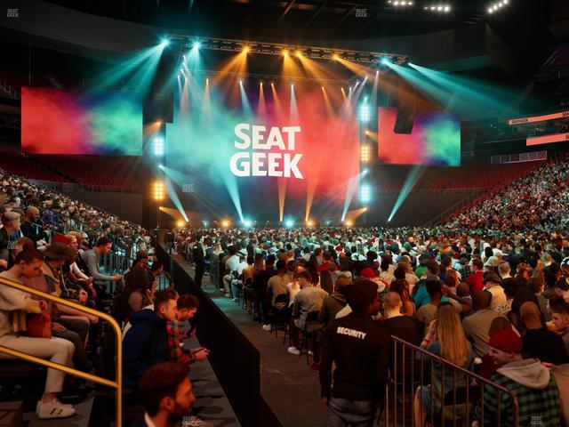 Prudential Center - Section 21 Seat View