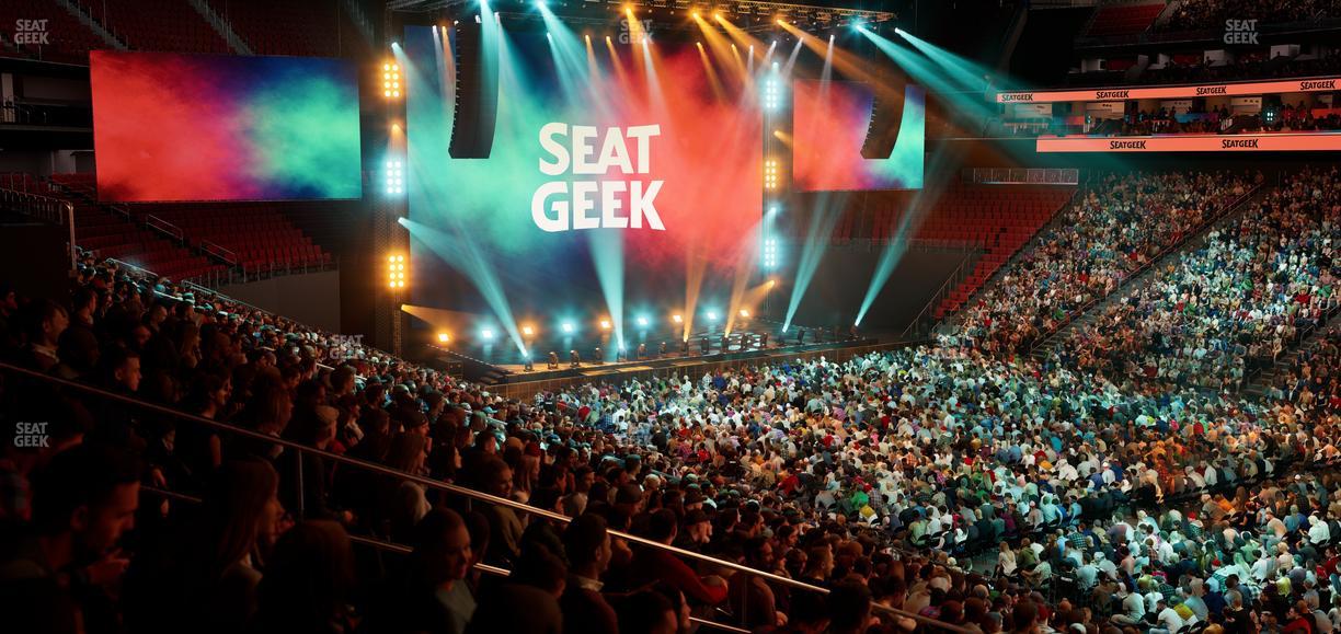 Prudential Center - Section 21 Seat View