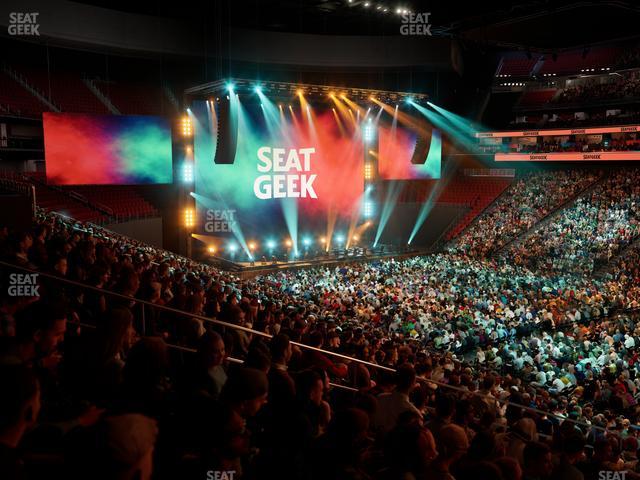 Prudential Center - Section 21 Seat View Prudential Center - Section 21 Seat View